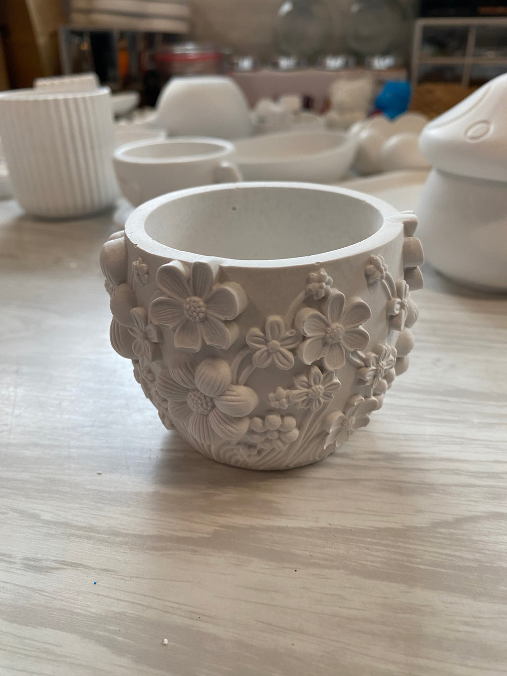 Peins ton pot florale