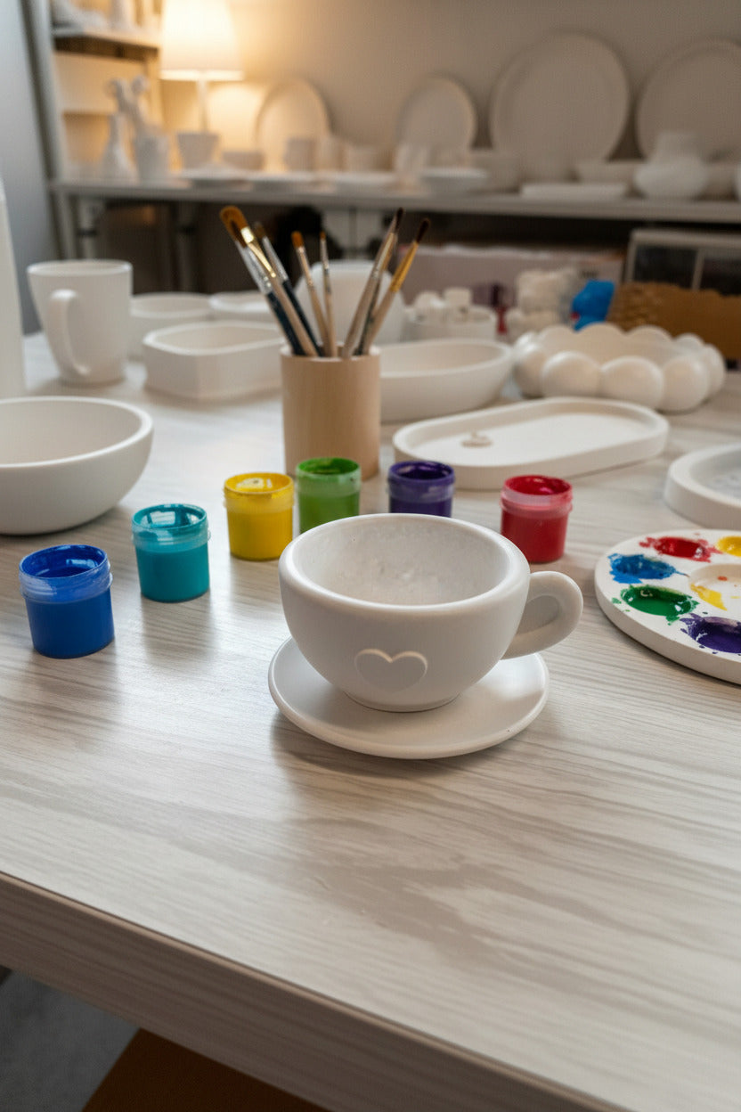 Peins ta tasse en céramique